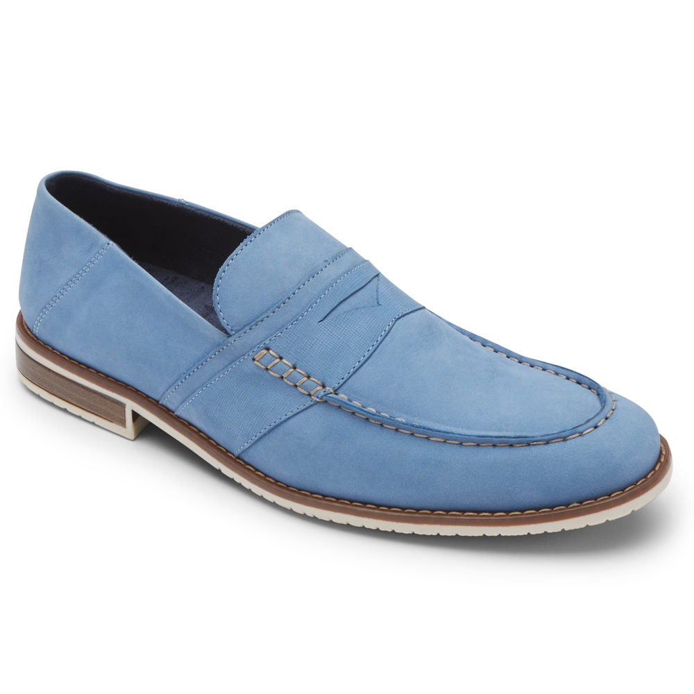 Rockport Loafers Herr Blå - Style Purpose 3 Penny - VTIKX5269
